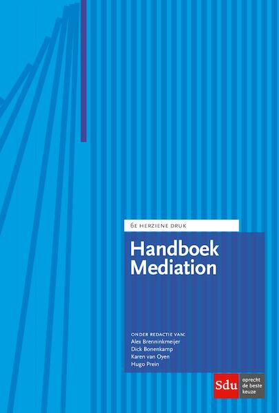 Handboek Mediation - (ISBN 9789012399463)