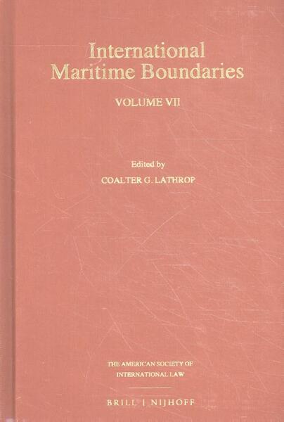 International Maritime Boundaries - (ISBN 9789004312333)
