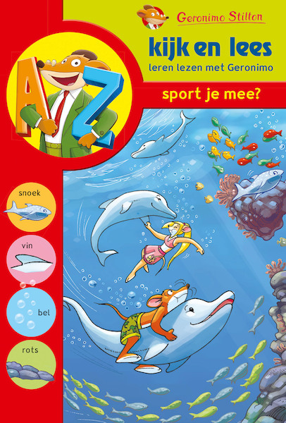 Kijk en lees - Sport je mee? - Geronimo Stilton (ISBN 9789085925132)