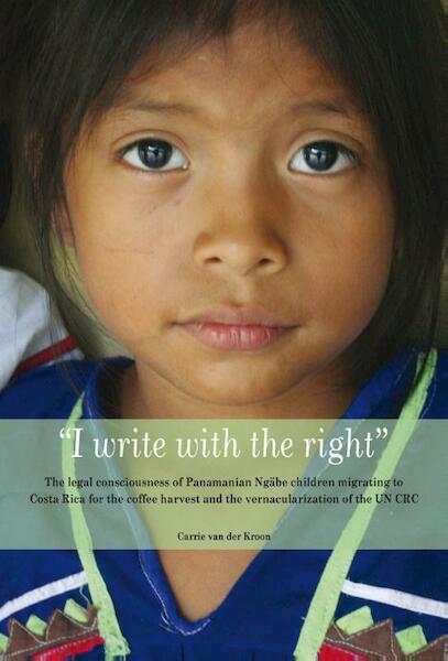 I write with the right - Carrie van der Kroon (ISBN 9789462402584)