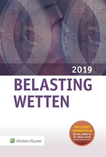 Belastingwetten - luxe-editie 2019 - (ISBN 9789013150445)