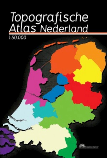 Topografische Atlas Nederland schaal 1:50.000 - Marcel Kuiper (ISBN 9789077350638)