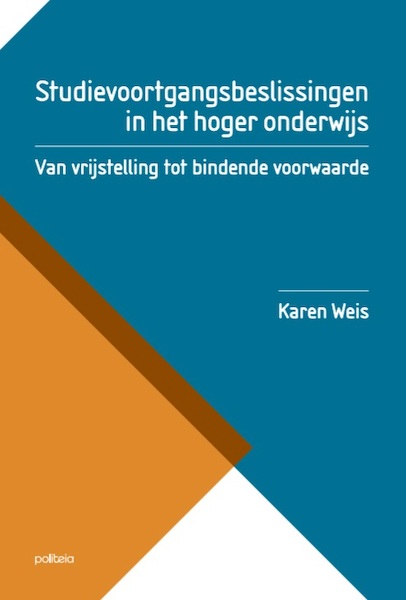Studievoortgangsbeslissingen in het hoger onderwijs - Karen Weis (ISBN 9782509033055)