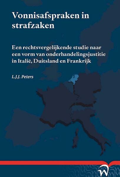 Vonnisafspraken in strafzaken - Laura Peters (ISBN 9789058508386)
