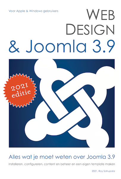 Webdesign en joomla 3.5 - Roy Sahupala (ISBN 9789081706223)