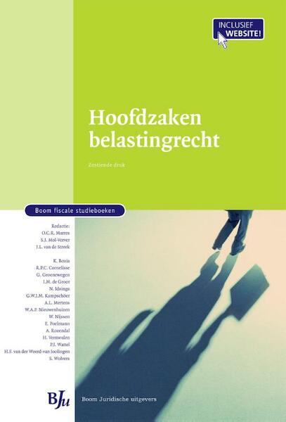 Hoofdzaken belastingrecht - O.C.R. Marres, S.J. Mol-Verver, J.L. van der Streek (ISBN 9789462740778)