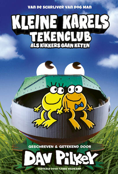 Kleine Karels tekenclub 2 - Als kikkers gaan keten - Dav Pilkey (ISBN 9789493189867)