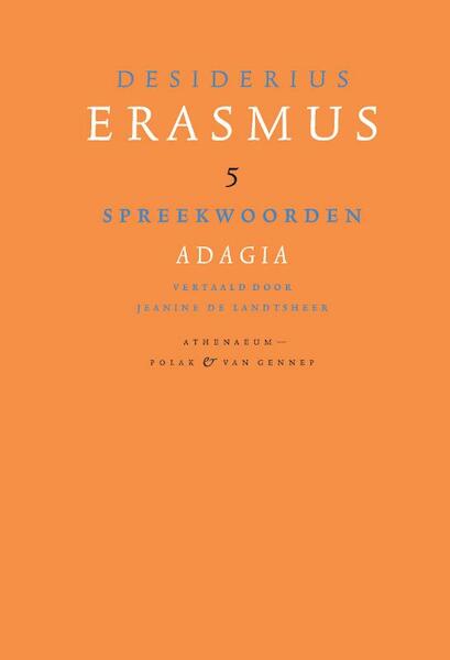 Spreekwoorden - Desiderius Erasmus (ISBN 9789025369033)