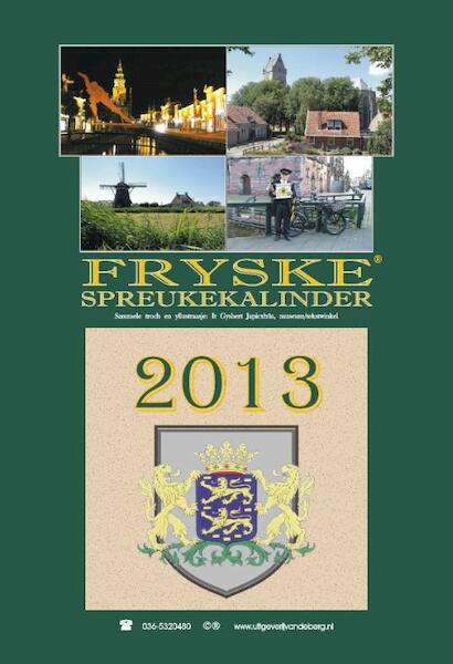 Fryske spreukekalinder 2013 - (ISBN 9789055123735)