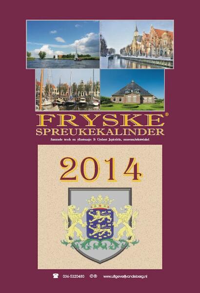 Fryske spreukekalinder 2014 - (ISBN 9789055123964)
