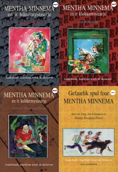 Mentha Minnema mystearjes searje 1 - Riemkje Hoogland-Pitstra, Anny de Jong, Jan Schotanus (ISBN 9789461496089)