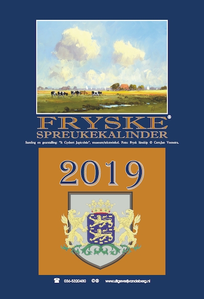 Fryske spreukekalinder 2019 - (ISBN 9789055124800)