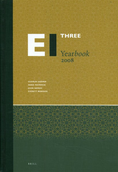 Encyclopaedia of Islam Three Yearbook 2008 - (ISBN 9789004398672)
