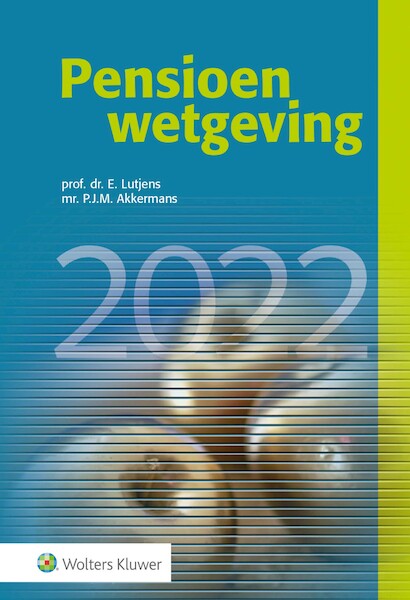 Pensioenwetgeving 2022 - (ISBN 9789013166897)