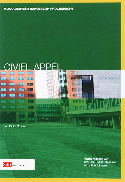 Civiel Appel - F.J.H. Hovens (ISBN 9789012115452)