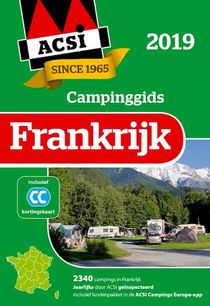 ACSI Campinggids Frankrijk 2019 + app - ACSI (ISBN 9789492023636)