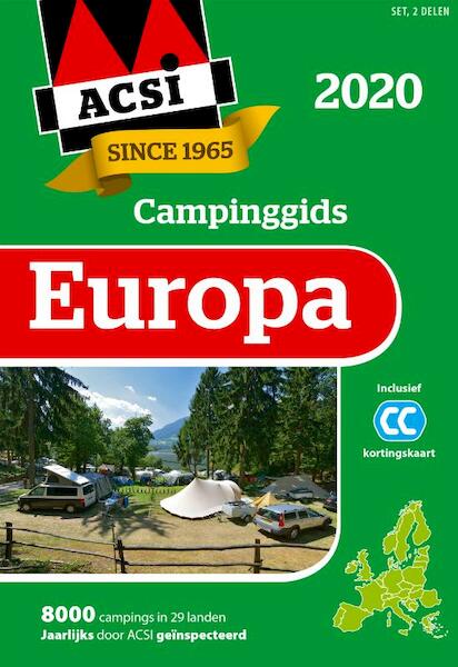 ACSI Campinggids Europa 2020 - ACSI (ISBN 9789492023841)