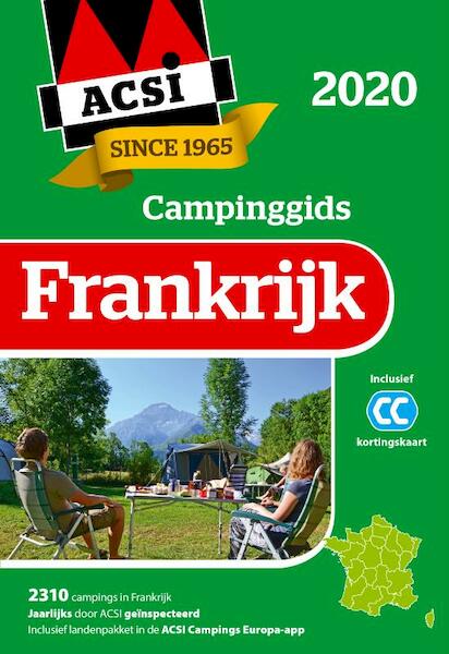 ACSI Campinggids Frankrijk + app 2020 - ACSI (ISBN 9789492023872)