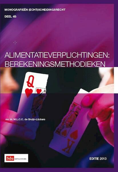 Alimentatieverplichtingen - M.L.C.C. de Bruijn-Luckers (ISBN 9789012389471)