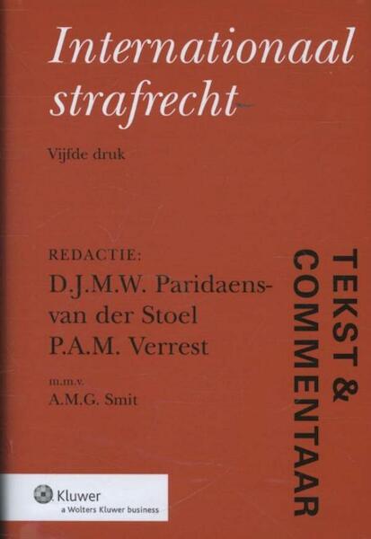 Internationaal strafrecht - (ISBN 9789013113013)