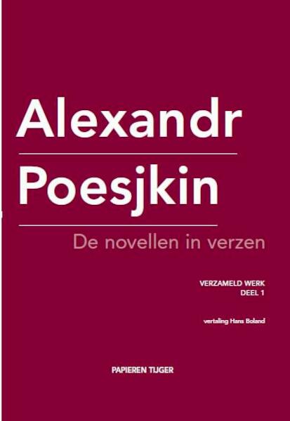 De novellen in verzen - Alexandr Poesjkin (ISBN 9789067283113)