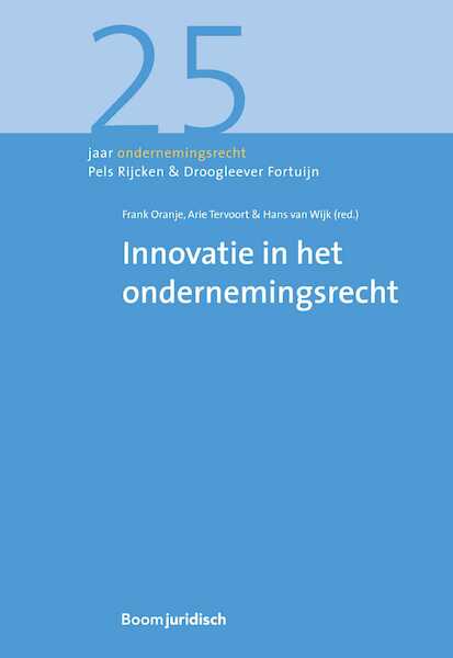 Innovatie in het ondernemingsrecht - (ISBN 9789462747432)