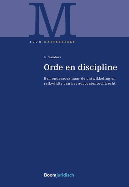 Orde & Discipline - Robert Sanders (ISBN 9789462904163)