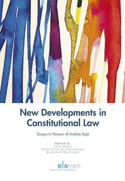 New Developments in Constitutional Law - (ISBN 9789462367586)