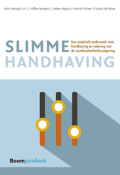 Slimme handhaving - Marc Hertogh, Willem Bantema, Heleen Weyers, Heinrich Winter, Paulien de Winter (ISBN 9789462905306)