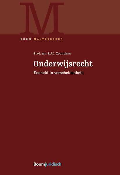 Onderwijsrecht - P.J.J. Zoontjens (ISBN 9789462906204)