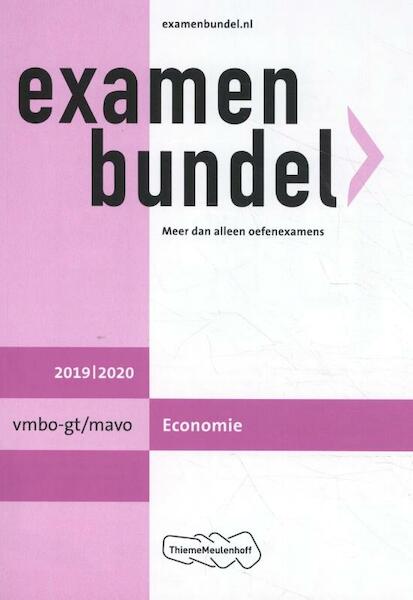 Examenbundel vmbo-gt/mavo Economie 2019/2020 - P.M. Leideritz (ISBN 9789006690743)