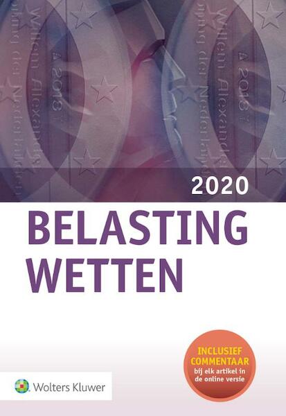 Belastingwetten - luxe-editie 2020 - (ISBN 9789013157642)