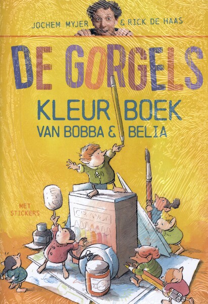 De Gorgels Bobba & Belia Kleurboek set 5 ex - Jochem Myjer (ISBN 9789025880224)