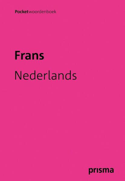 Prisma pocketwoordenboek Frans-Nederlands - A.M. Maas (ISBN 9789000341238)