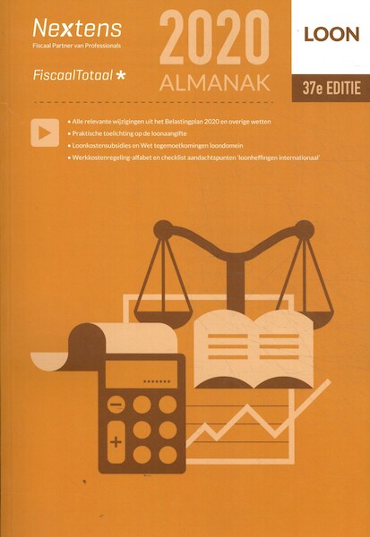 Nextens Loon Almanak 2020 - (ISBN 9789035249936)