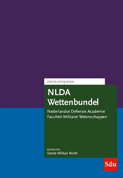 NLDA Wettenbundel 2019-2020 - (ISBN 9789012404877)