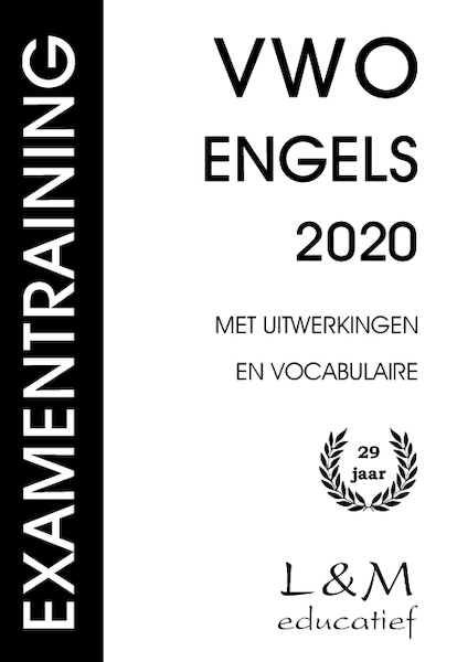 Examentraining Vwo Engels 2020 - H.G.A. Honders (ISBN 9789054894209)