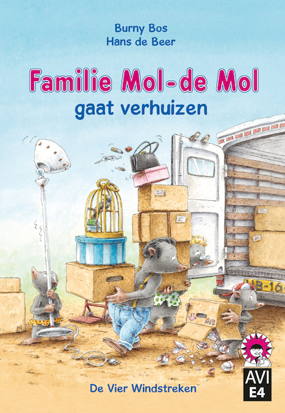 Familie Mol-de Mol gaat verhuizen - Burny Bos (ISBN 9789051165456)