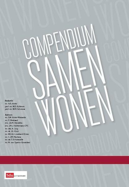 Compendium samenwonen - (ISBN 9789012391078)