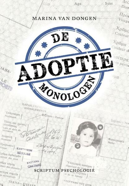 De adoptiemonologen - Marina van Dongen (ISBN 9789055949205)