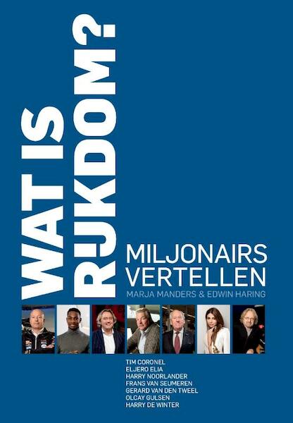 Wat is Rijkdom - Marja Manders, Edwin Haring (ISBN 9789082682106)