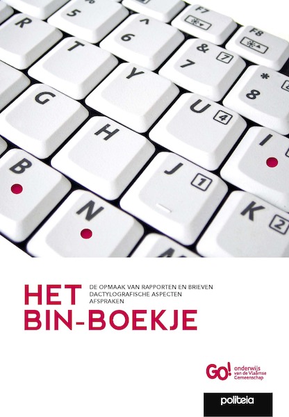 Het Bin-boekje - GO! Onderwijs van de Vlaamse Gemeenschap (ISBN 9782509025296)
