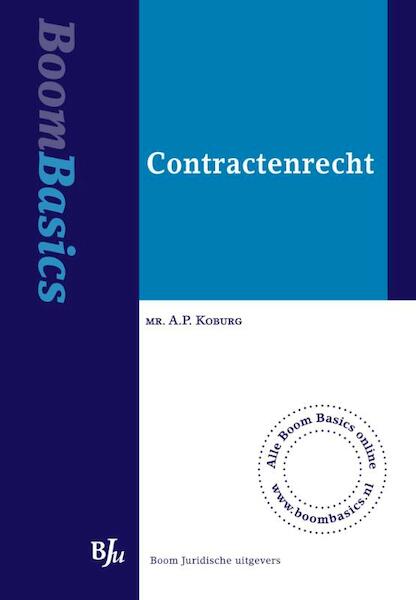 Contractenrecht - A.P. Koburg (ISBN 9789460945304)
