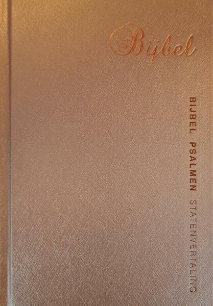 Bijbel, SV, met Psalmen - (ISBN 9789065393845)