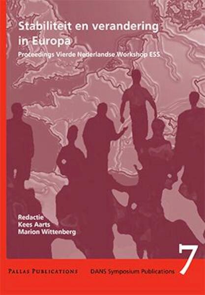 Stabiliteit en verandering in Europa - (ISBN 9789085550839)