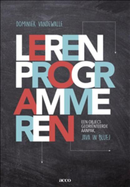 Leren programmeren - Dominiek Vandewalle (ISBN 9789462927193)