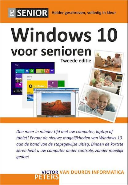 PS Senior: Windows 10 voor senioren - Victor Peters (ISBN 9789059409071)