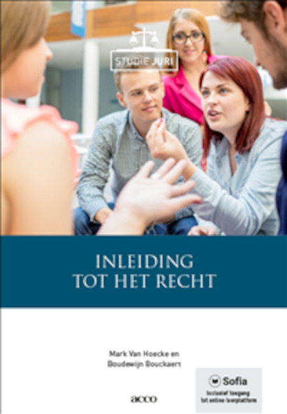 Inleiding tot het recht - Mark Van Hoecke, Boudewijn Bouckaert (ISBN 9789462920576)