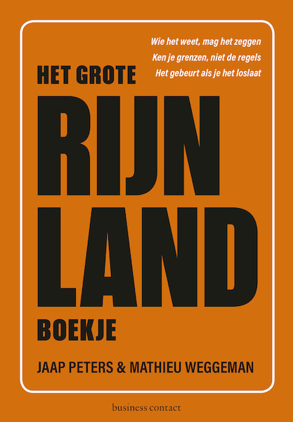 Het Grote Rijnlandboekje - Jaap Peters, Mathieu Weggeman (ISBN 9789047013051)
