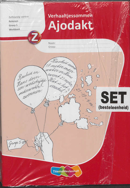 Ajodakt (set 5 ex) Rekenen Groep 5 Werkboek - Marjanne van Gameren, Cokky Stolze (ISBN 9789006635850)